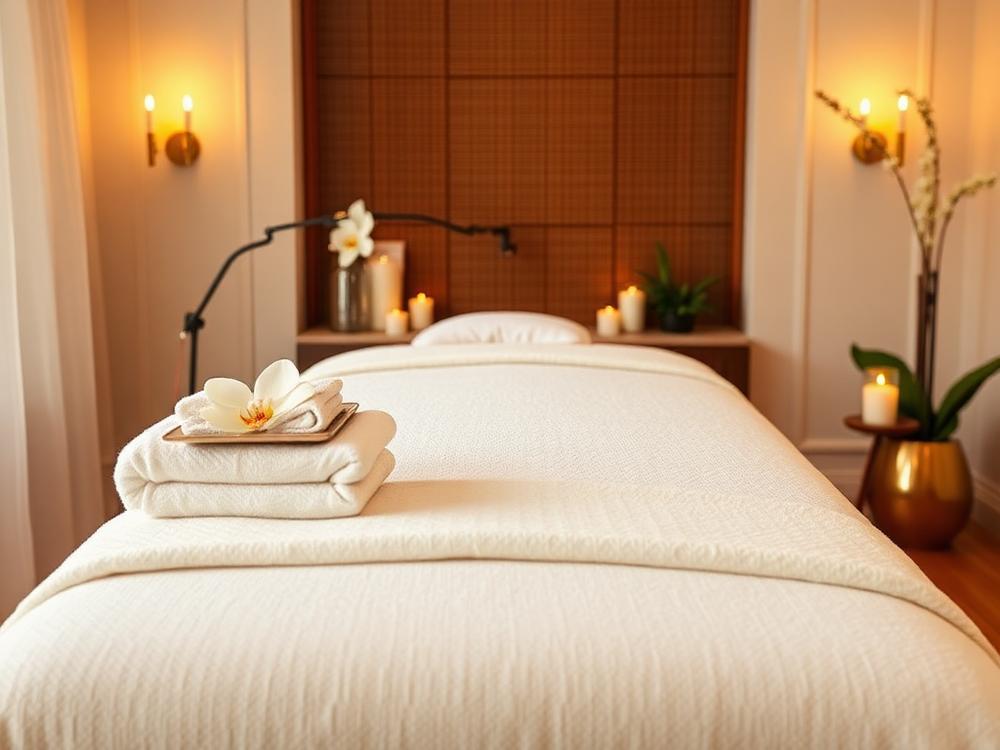 Swedish massage with warm oils